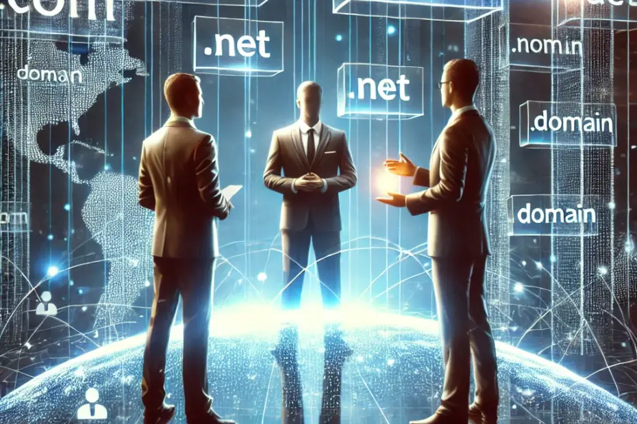 Domainvermittlung durch einen Domainbroker