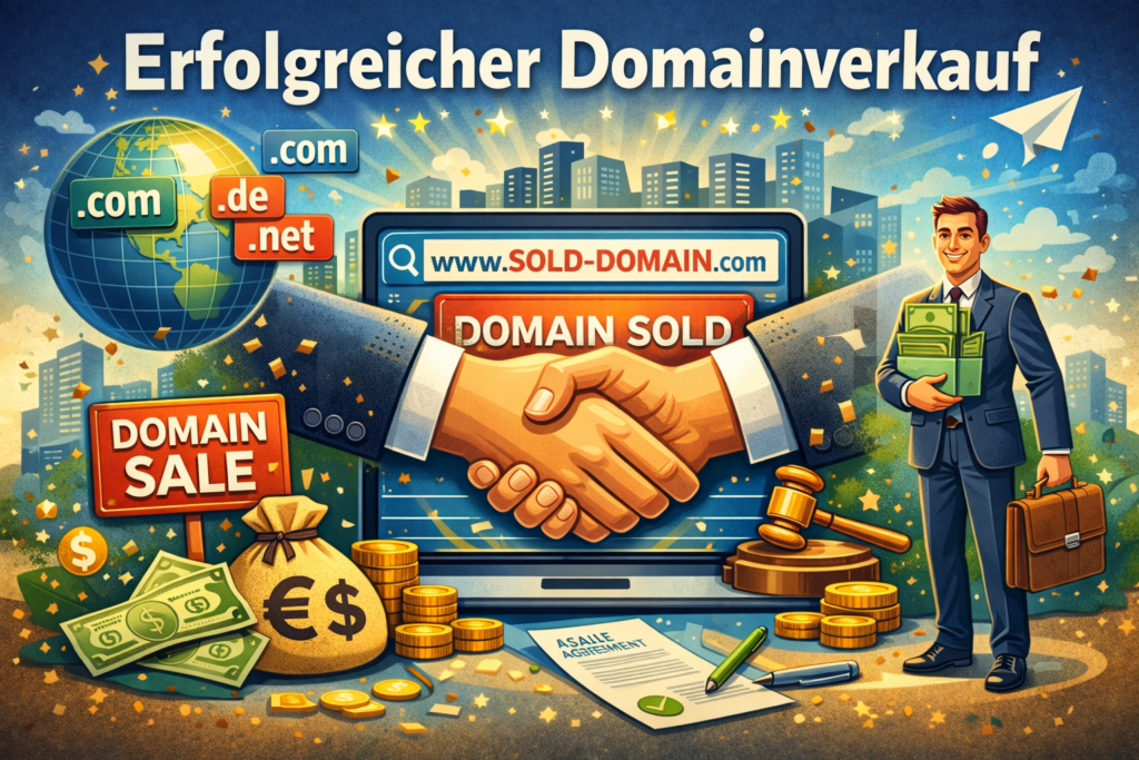 erfolgreicher Domainverkauf