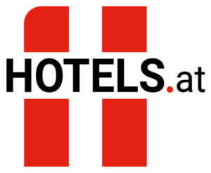 Das Logo des Hotel Booking Portals Hotels.at